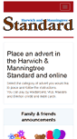 Mobile Screenshot of adbooker.harwichandmanningtreestandard.co.uk